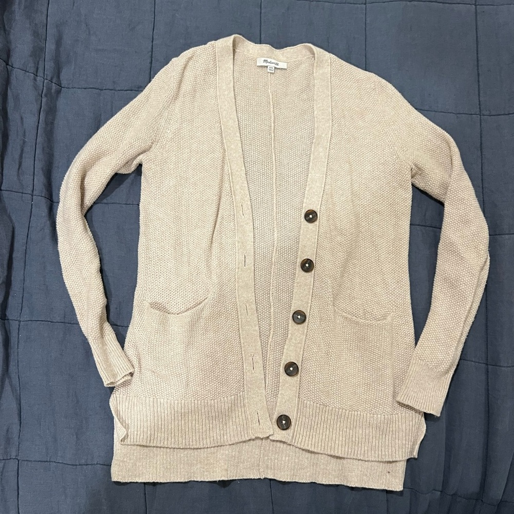 Madewell lightweight cardigan sweater